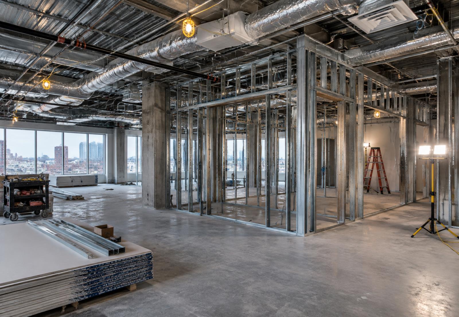 Houston Commercial Interior before construction
