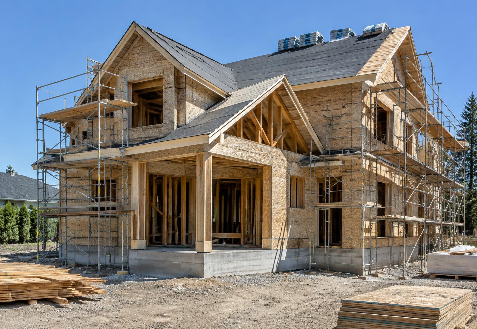 West University Custom Construction before construction