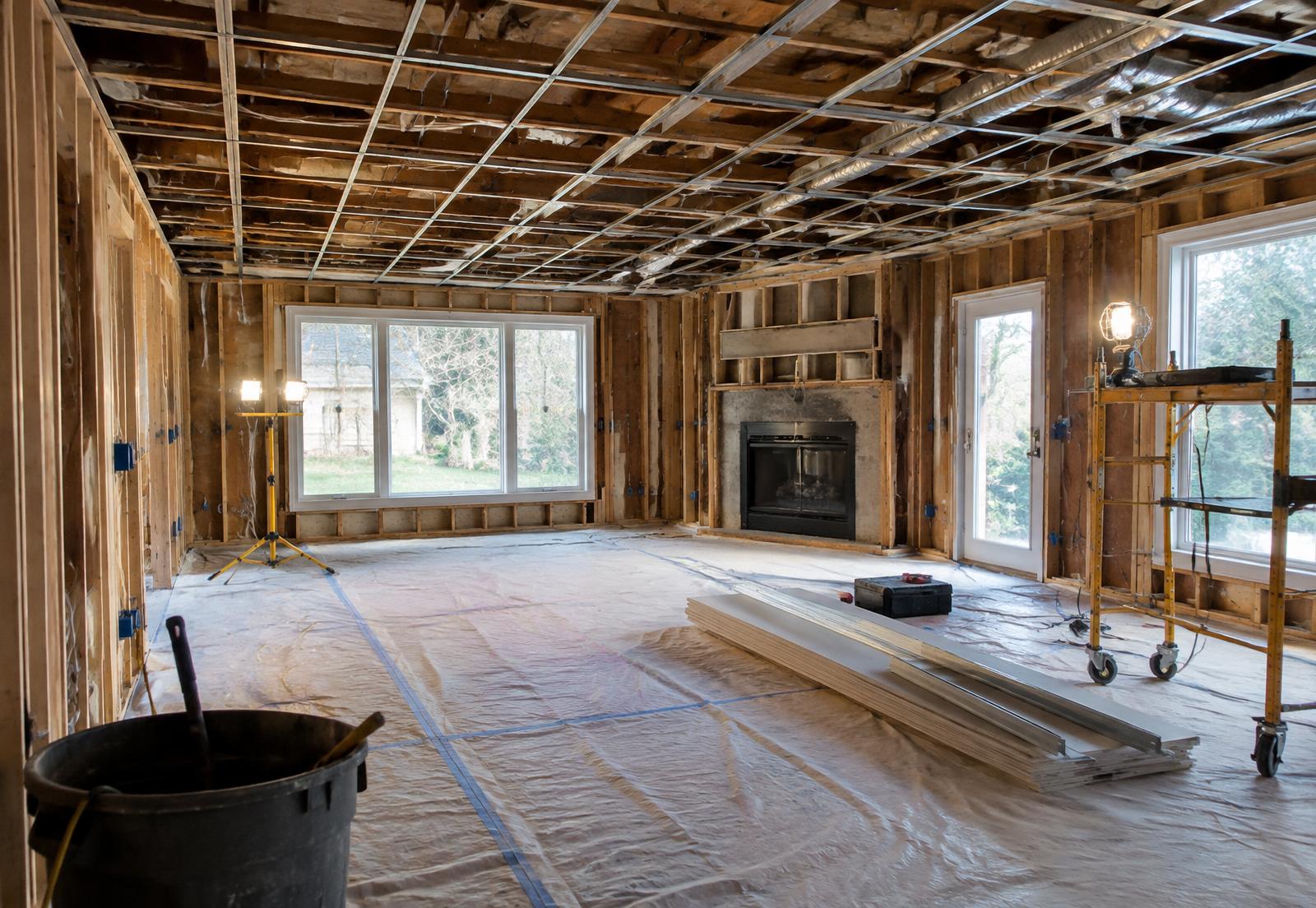 Memorial Whole-Home Renovation before construction